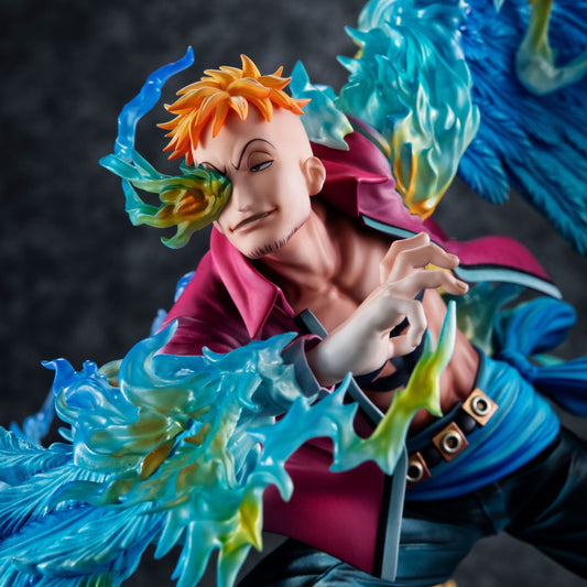 One Piece P.O.P MAS Maximum PVC Statue Marco the Phoenix Leader of 1st group of Whitebeard Pirates 32 cm - Loaded Dice