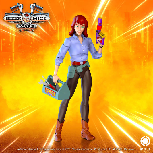 Biker Mice From Mars Action Figure Charley 23cm - Loaded Dice