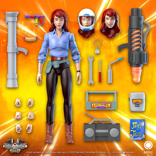 Biker Mice From Mars Action Figure Charley 23cm - Loaded Dice