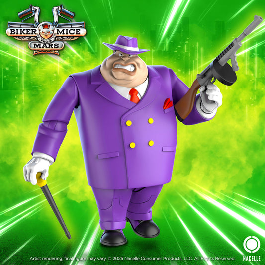 Biker Mice From Mars Action Figure Limburger 23cm - Loaded Dice