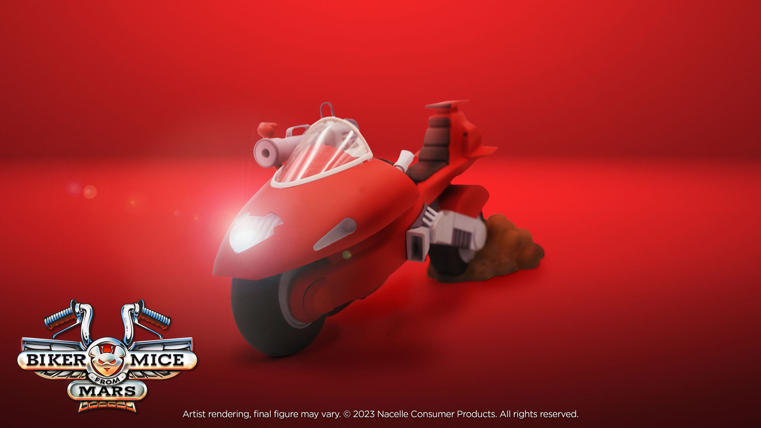 Biker Mice From Mars Vehicle Vinnie's Radical Rocket Sled 25cm - Loaded Dice