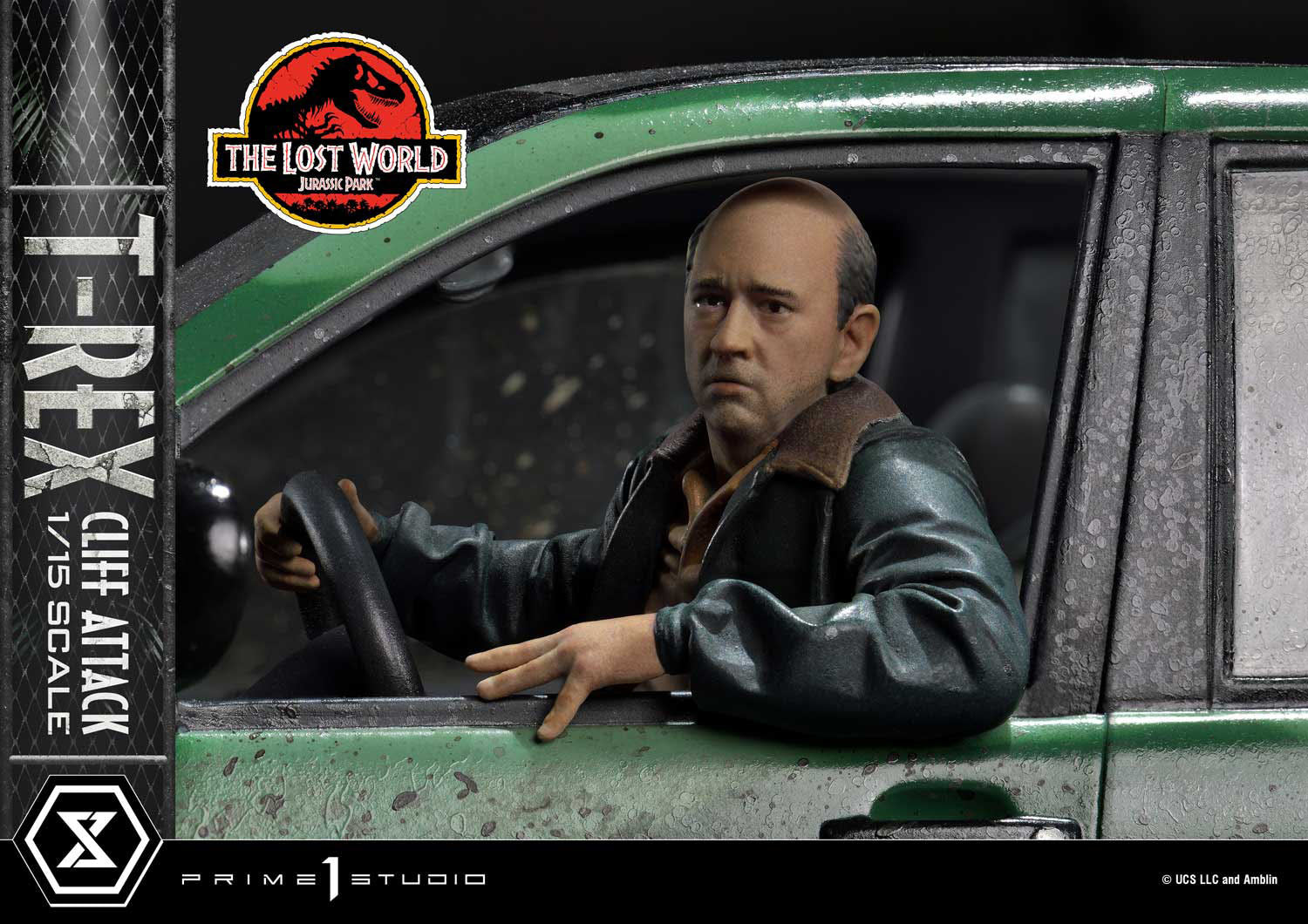Jurassic World: The Lost World Statue 1/15 T-Rex Cliff Attack 53 cm - Loaded Dice