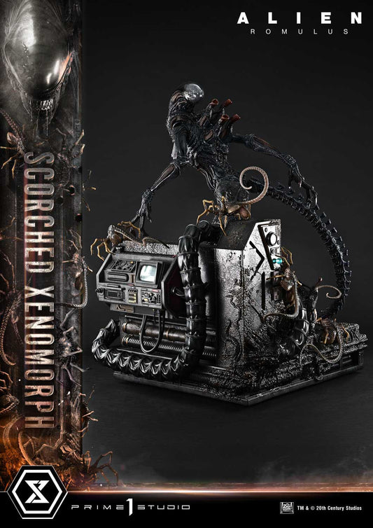 Alien: Romulus Scorched Xenomorph  - Deluxe Bonus Museum Masterline XL Statue 1/3 - Loaded Dice