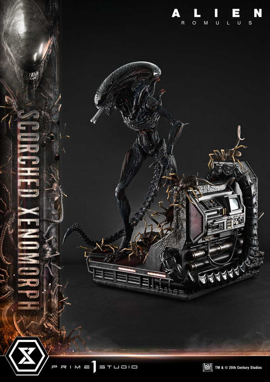 Alien: Romulus Scorched Xenomorph  - Deluxe Bonus Museum Masterline XL Statue 1/3 - Loaded Dice