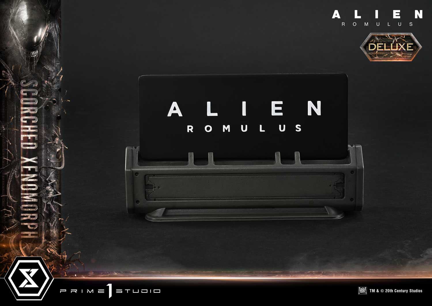 Alien: Romulus Scorched Xenomorph  - Deluxe Bonus Museum Masterline XL Statue 1/3 - Loaded Dice