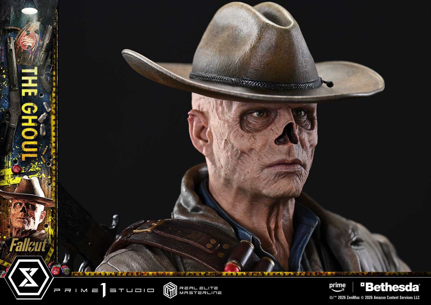 Fallout (TV Series) Real Elite Masterline Series Statue 1/4 The Ghoul 64cm