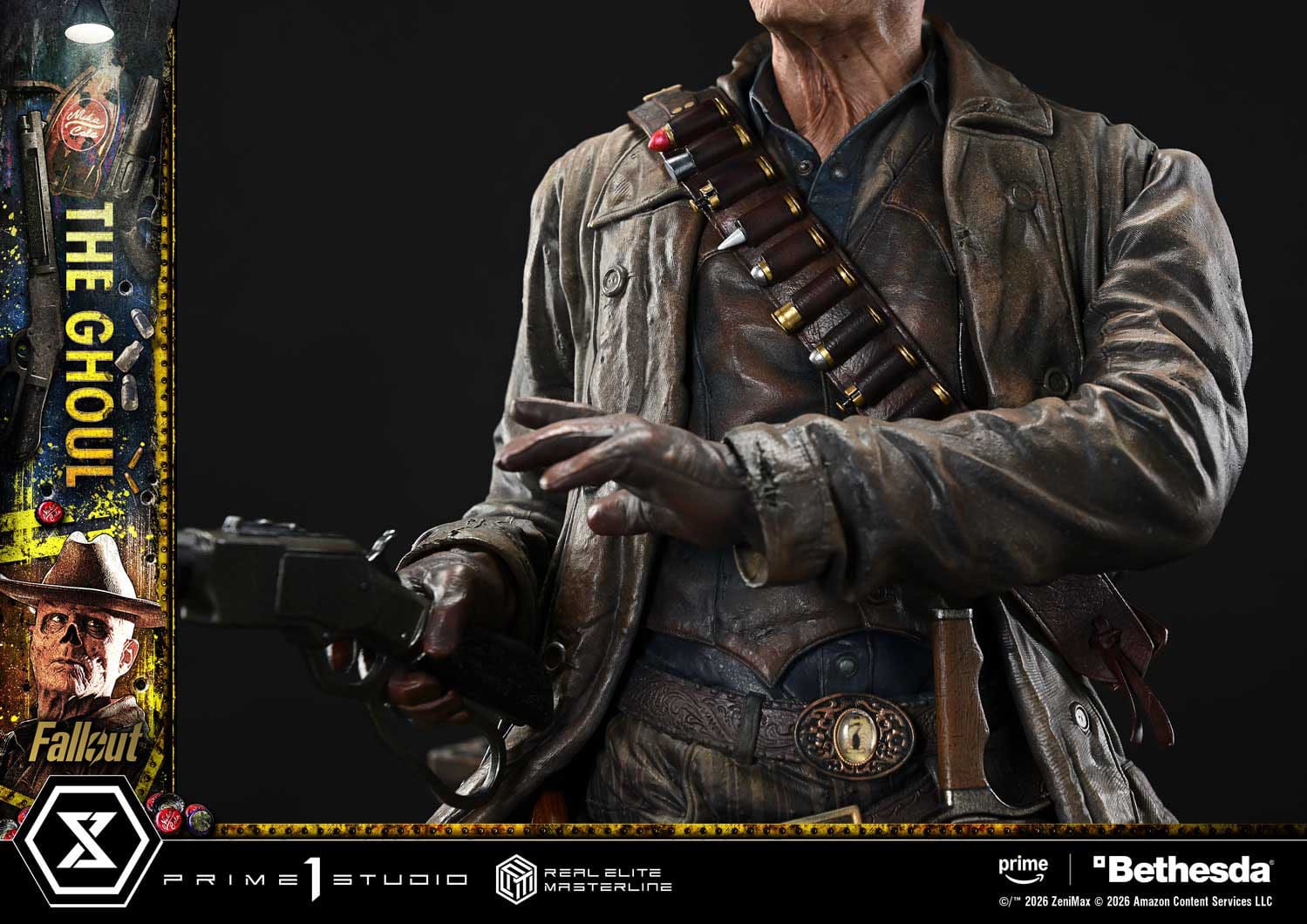 Fallout (TV Series) Real Elite Masterline Series Statue 1/4 The Ghoul 64cm