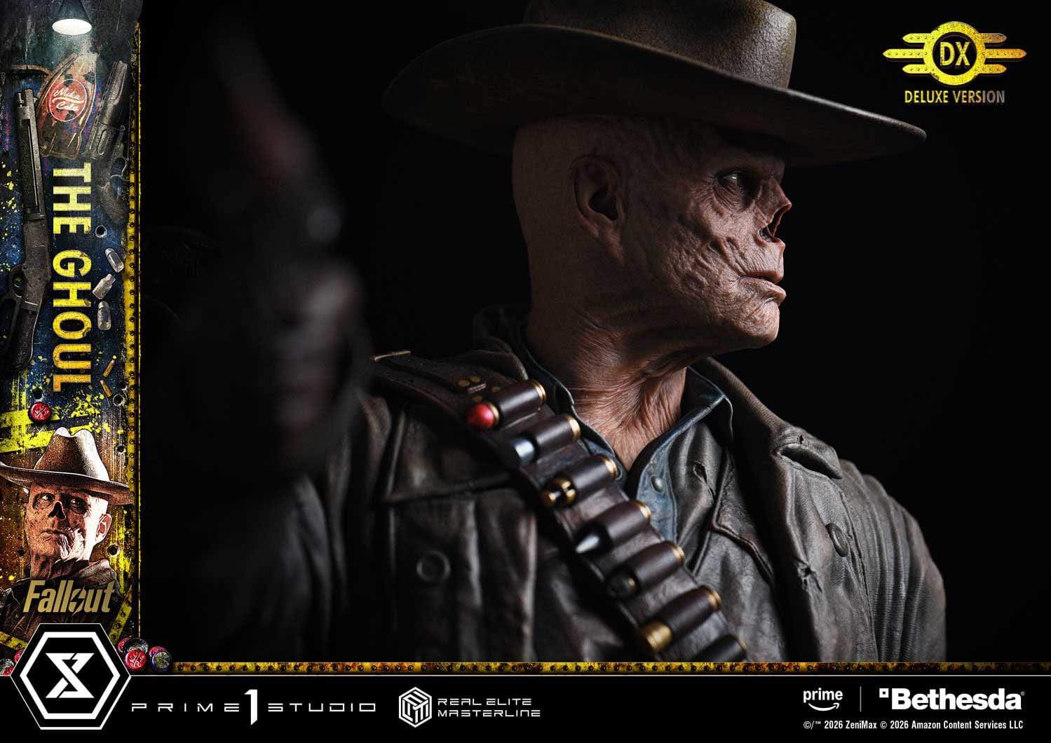 Fallout (TV Series) Real Elite Masterline Series Statue 1/4 The Ghoul Deluxe Version 64cm