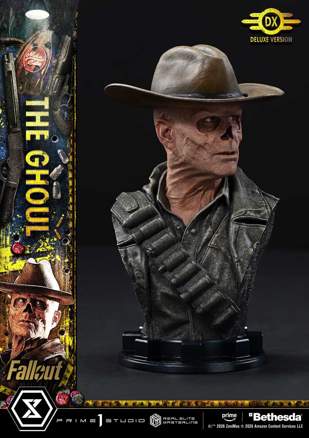 Fallout (TV Series) Real Elite Masterline Series Statue 1/4 The Ghoul Deluxe Version 64cm