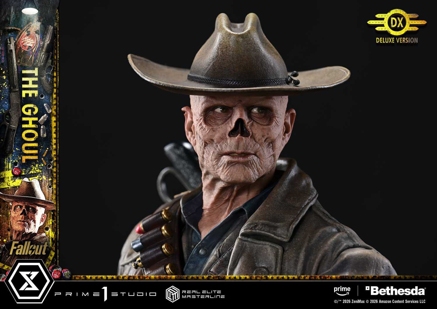 Fallout (TV Series) Real Elite Masterline Series Statue 1/4 The Ghoul Deluxe Version 64cm