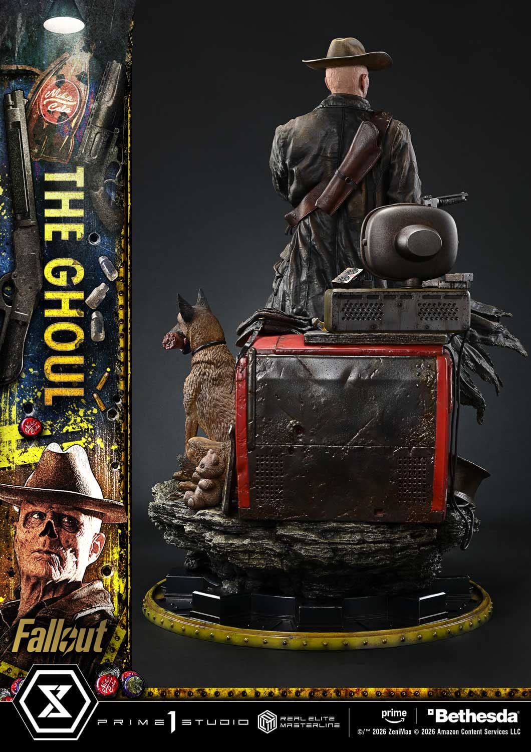 Fallout (TV Series) Real Elite Masterline Series Statue 1/4 The Ghoul Deluxe Version 64cm