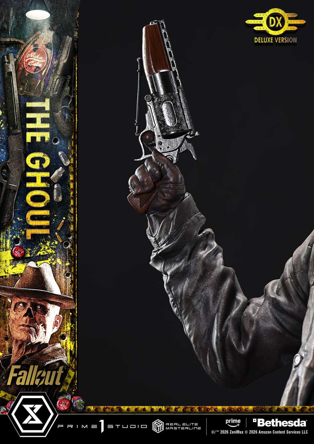 Fallout (TV Series) Real Elite Masterline Series Statue 1/4 The Ghoul Deluxe Version 64cm