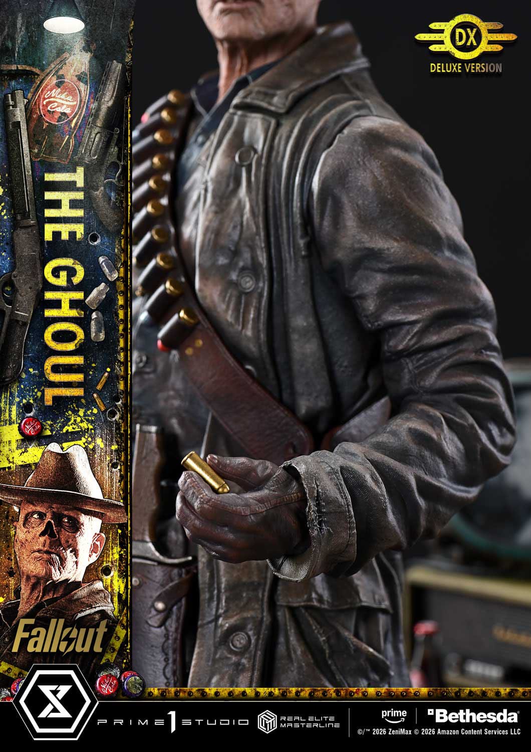 Fallout (TV Series) Real Elite Masterline Series Statue 1/4 The Ghoul Deluxe Version 64cm