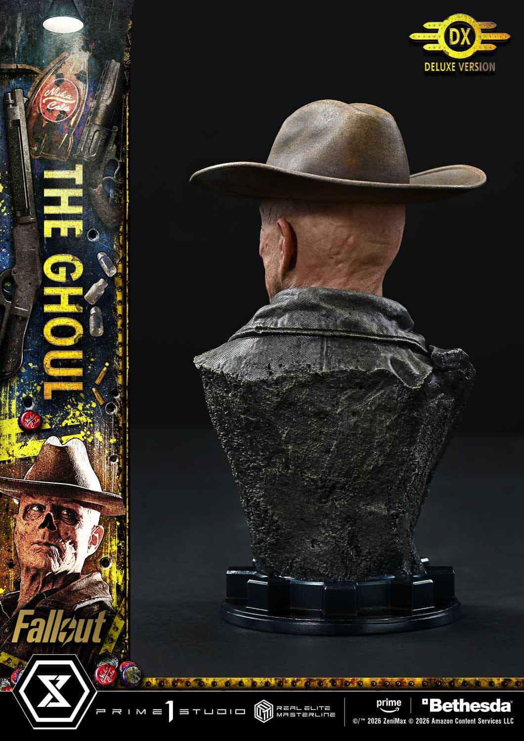 Fallout (TV Series) Real Elite Masterline Series Statue 1/4 The Ghoul Deluxe Version 64cm