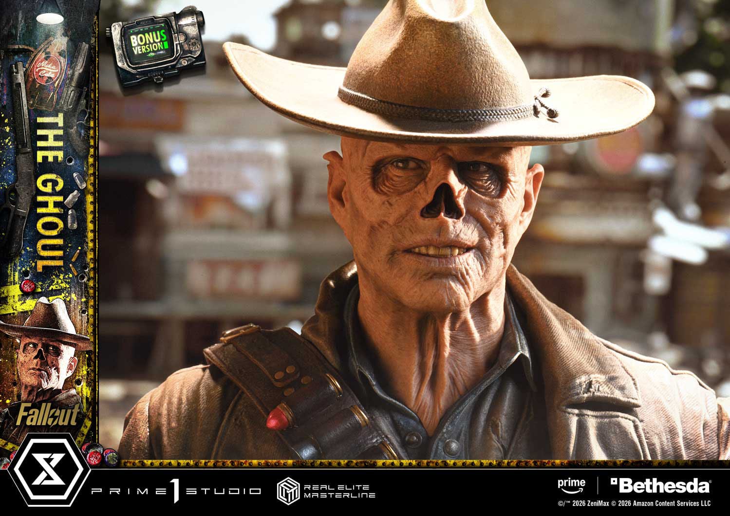 Fallout (TV Series) Real Elite Masterline Series Statue 1/4 The Ghoul DX Bonus Version 64cm