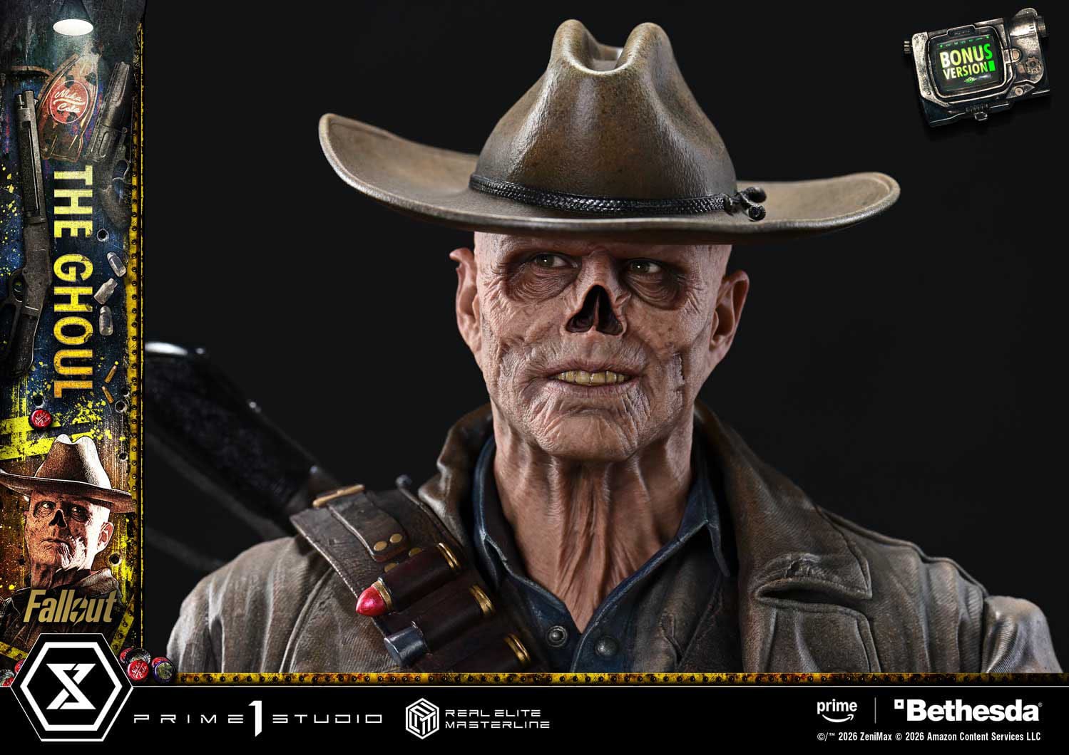 Fallout (TV Series) Real Elite Masterline Series Statue 1/4 The Ghoul DX Bonus Version 64cm