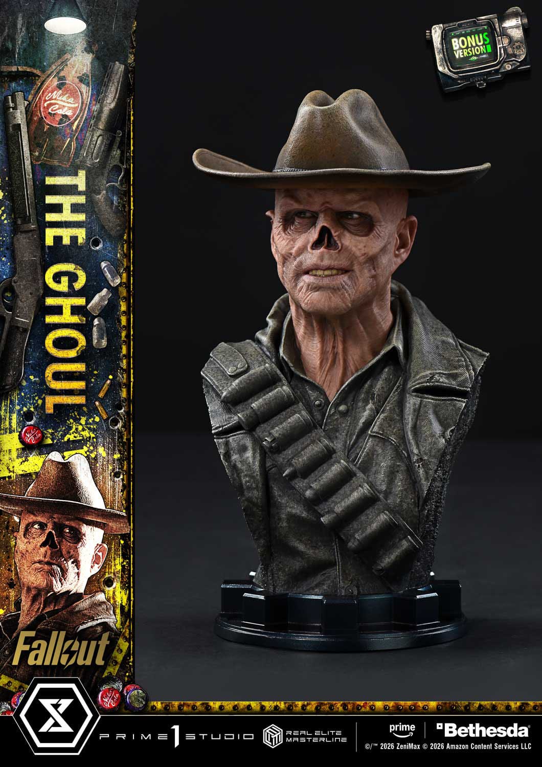 Fallout (TV Series) Real Elite Masterline Series Statue 1/4 The Ghoul DX Bonus Version 64cm