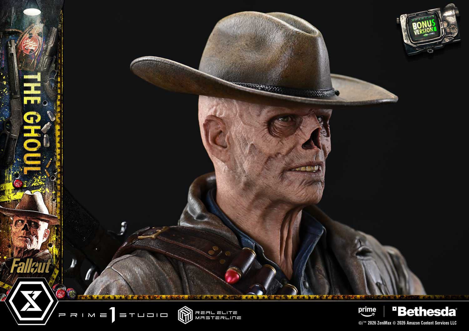 Fallout (TV Series) Real Elite Masterline Series Statue 1/4 The Ghoul DX Bonus Version 64cm