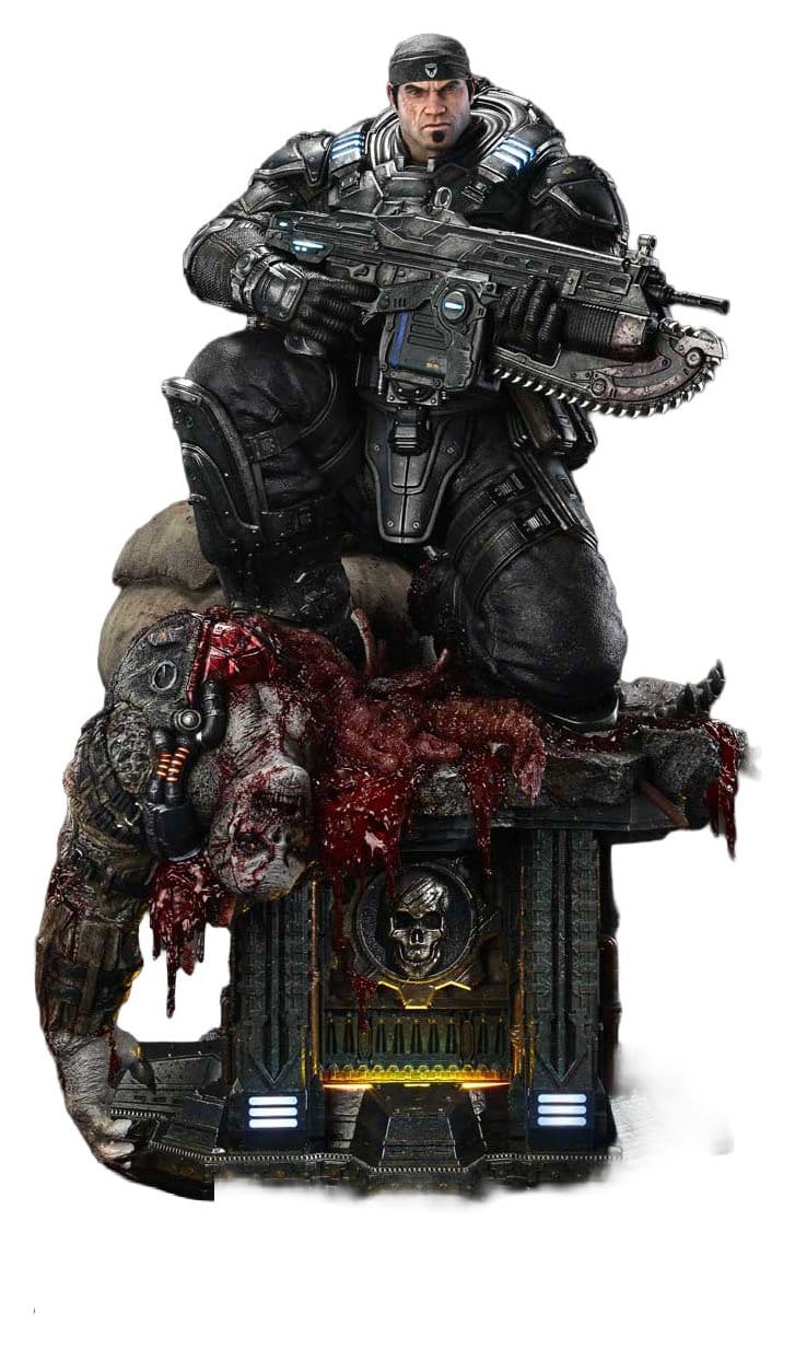 Gears of War: Reloaded Real Elite Masterline Series Statue 1/3 Marcus Fenix Ultimate Version 97cm