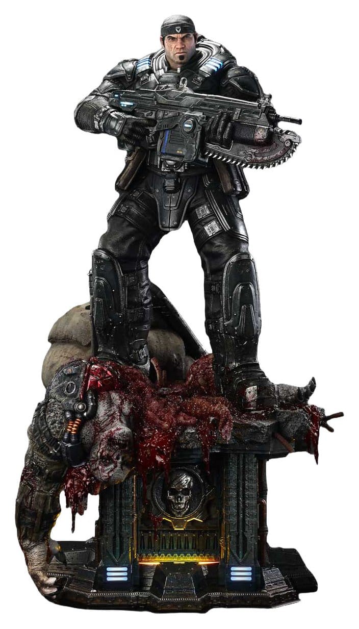 Gears of War: Reloaded Real Elite Masterline Series Statue 1/3 Marcus Fenix Ultimate Version 97cm