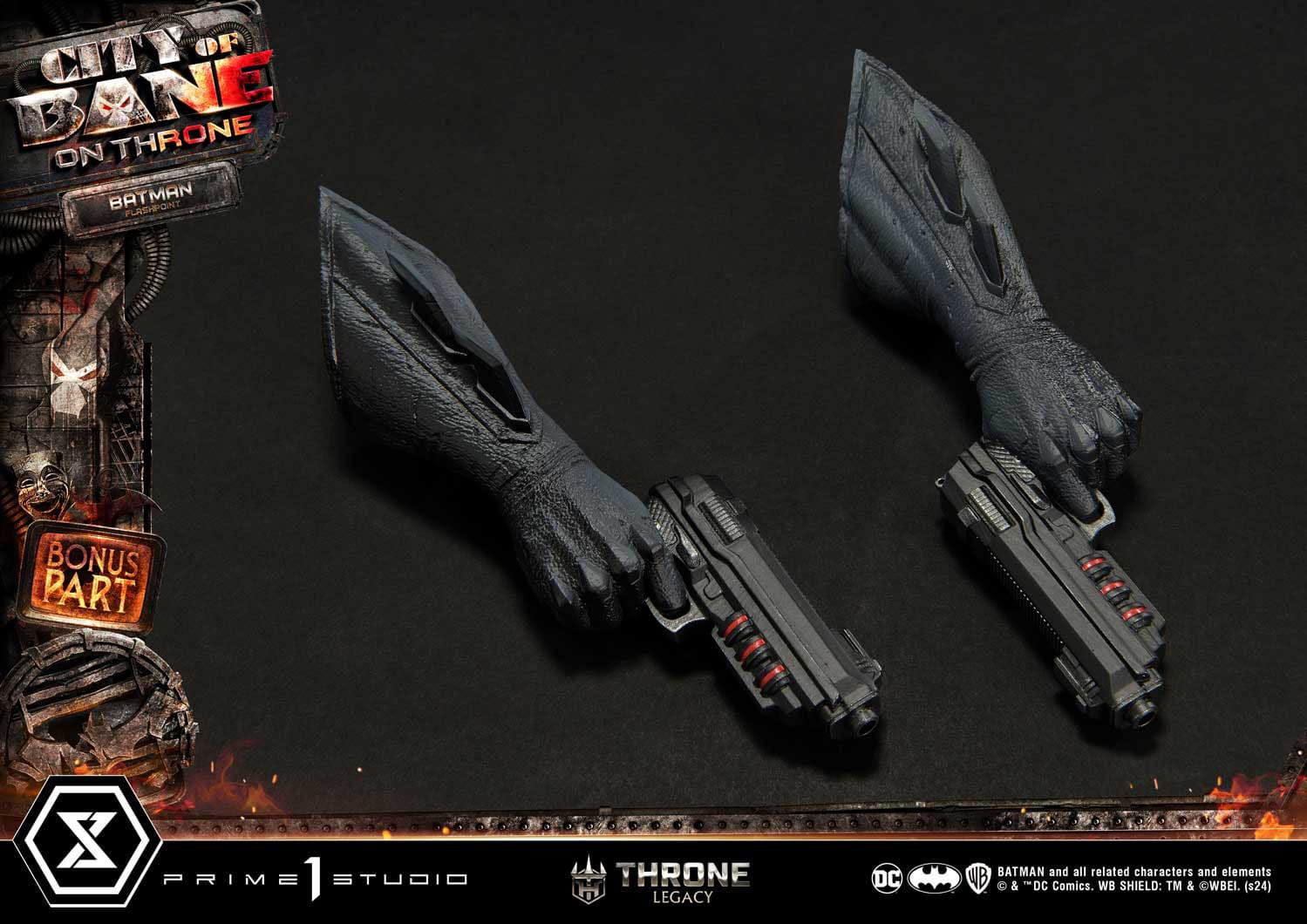 DC Comics Throne Legacy Collection Statue Statue 1/4 Flashpoint Batman Bonus Version 60 cm - Loaded Dice