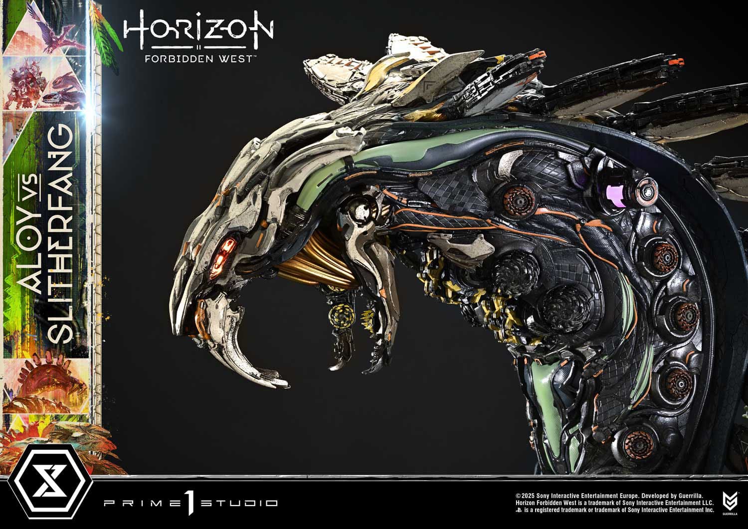 Horizon Forbidden West Ultimate Diorama Masterline Series Statue Aloy vs. The Slitherfang 82cm