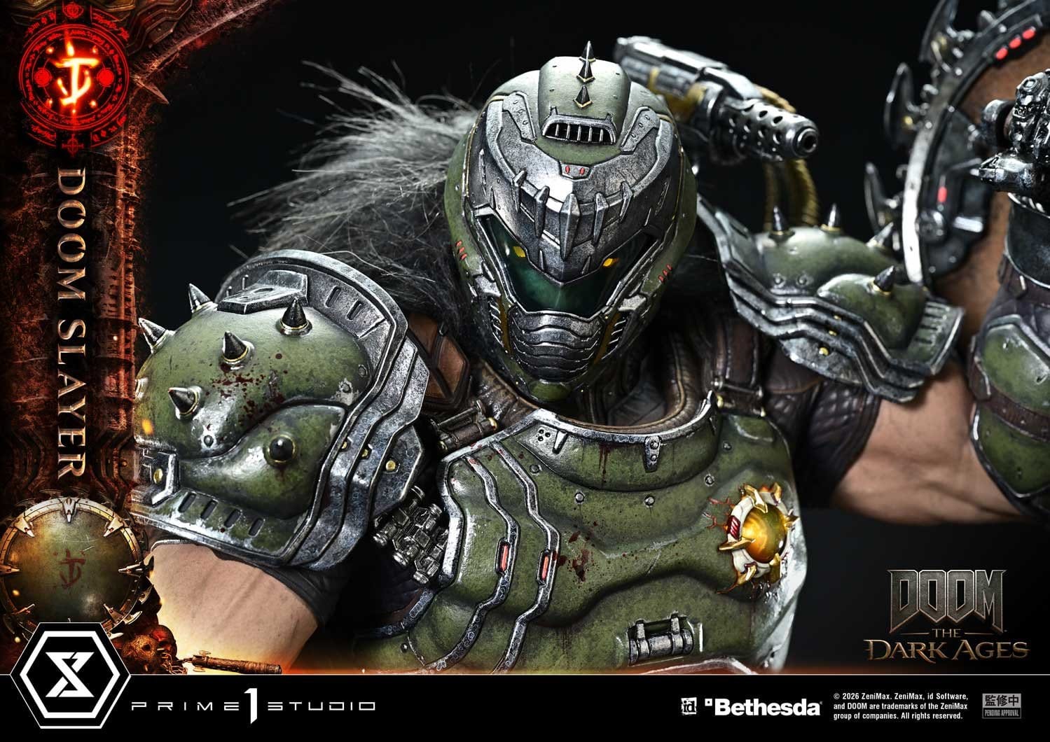 DOOM: The Dark Ages Ultimate Premium Masterline Series Statue 1/4 DOOM Slayer 77cm