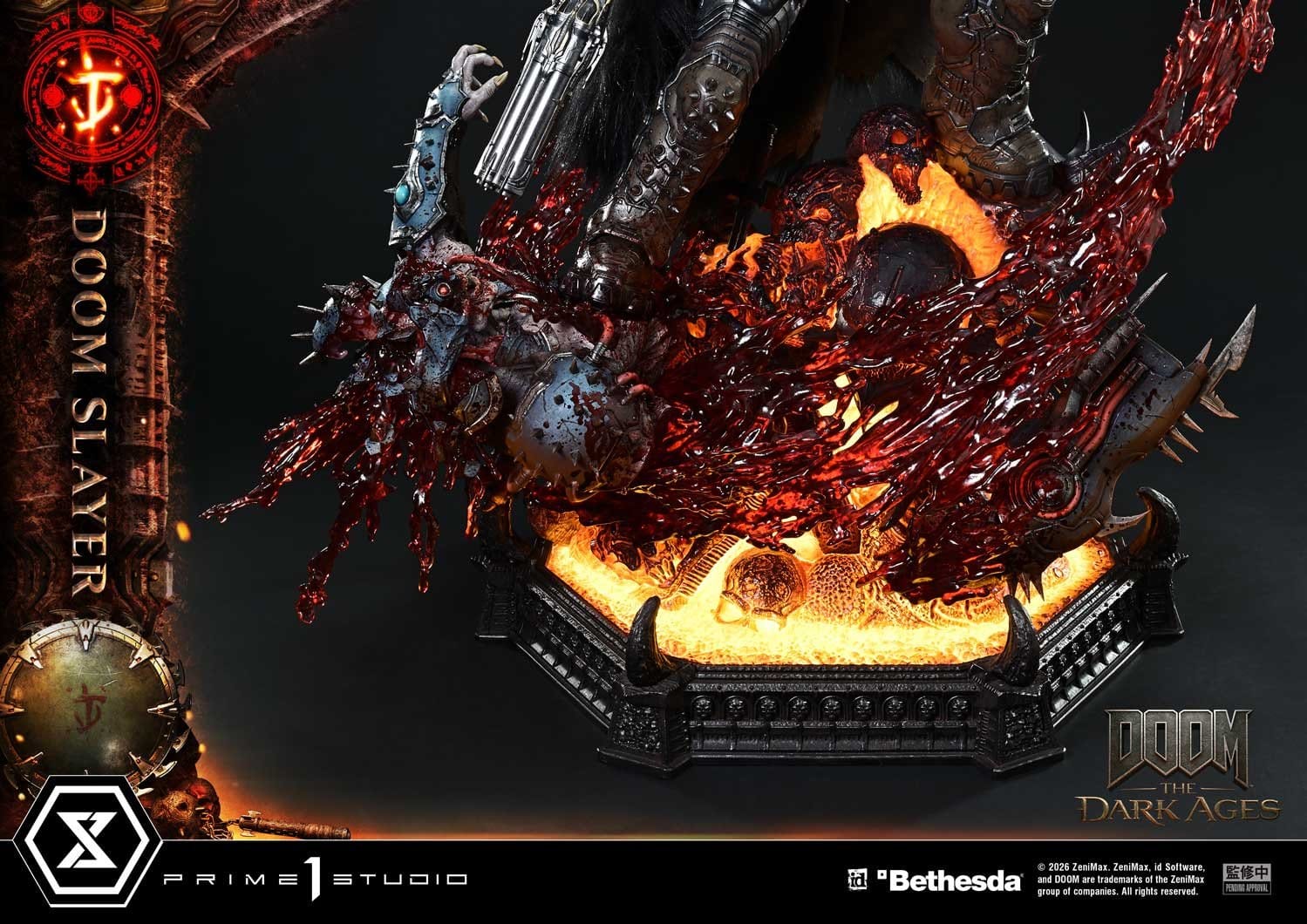 DOOM: The Dark Ages Ultimate Premium Masterline Series Statue 1/4 DOOM Slayer 77cm