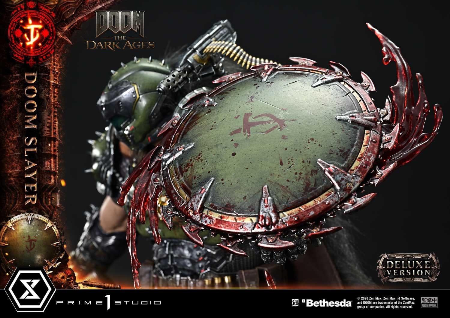 DOOM: The Dark Ages Ultimate Premium Masterline Series Statue 1/4 DOOM Slayer Deluxe Version 77cm