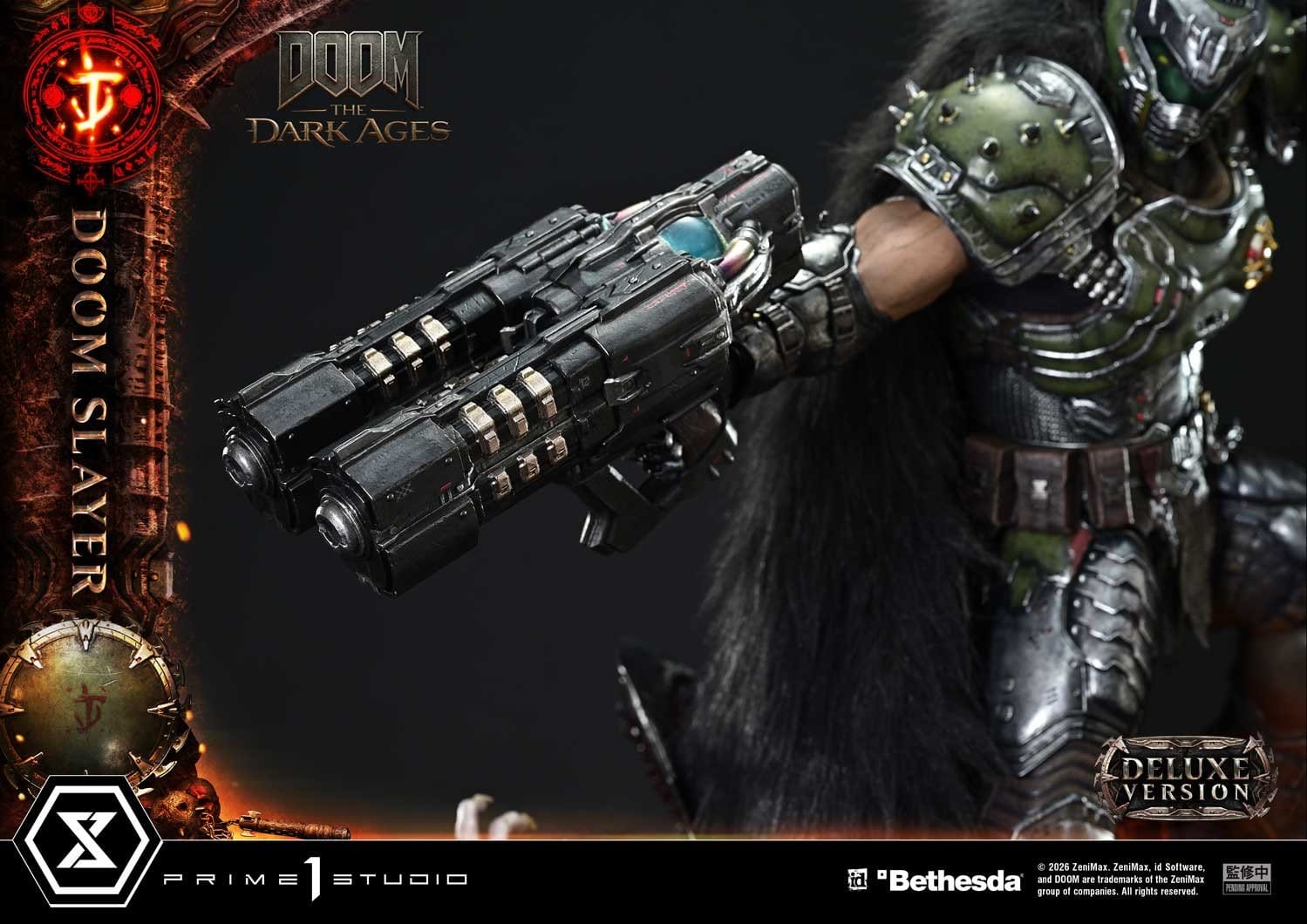 DOOM: The Dark Ages Ultimate Premium Masterline Series Statue 1/4 DOOM Slayer Deluxe Version 77cm