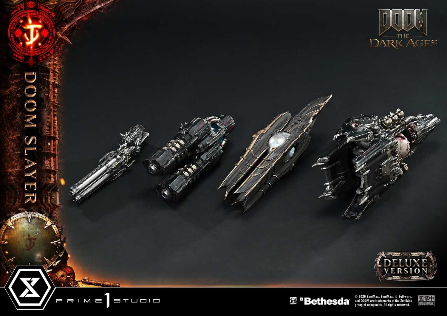 DOOM: The Dark Ages Ultimate Premium Masterline Series Statue 1/4 DOOM Slayer Deluxe Version 77cm