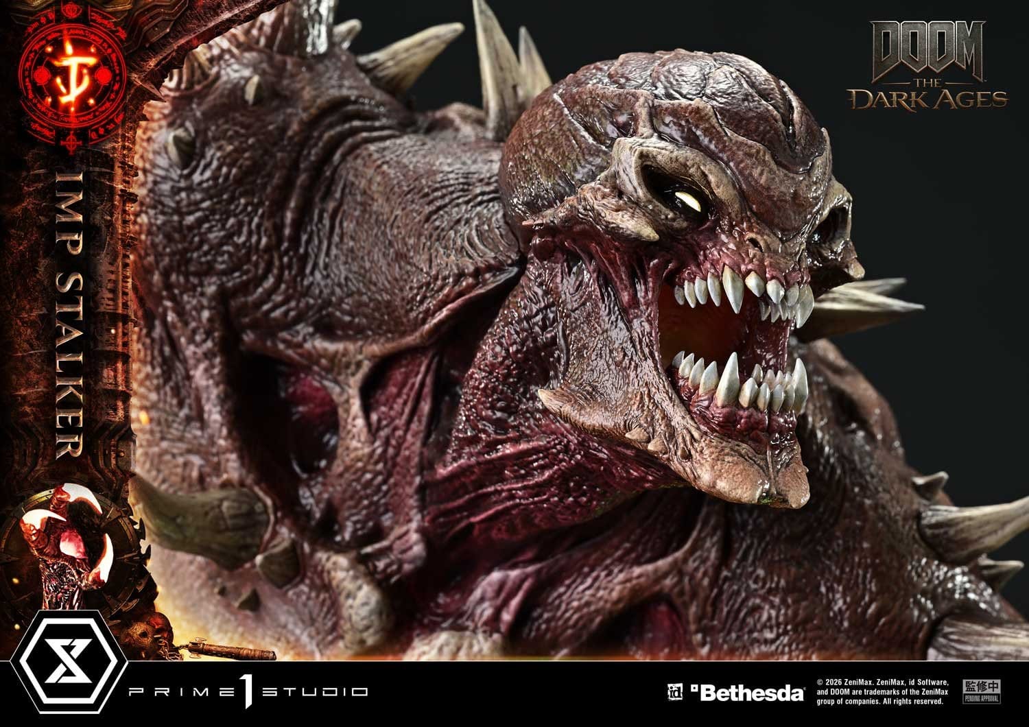 DOOM: The Dark Ages Ultimate Premium Masterline Series Statue 1/4 Imp Stalker 77cm