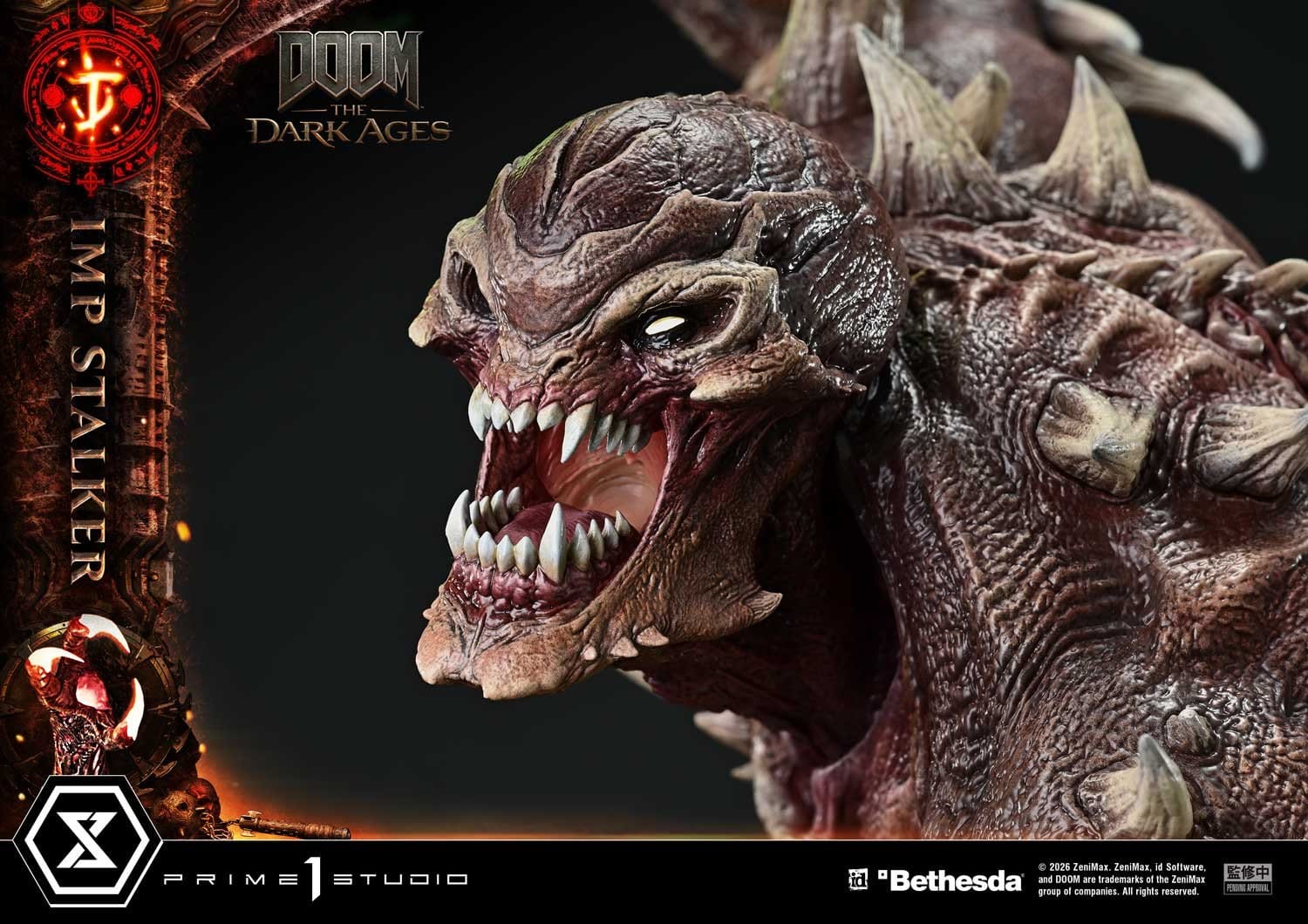 DOOM: The Dark Ages Ultimate Premium Masterline Series Statue 1/4 Imp Stalker 77cm