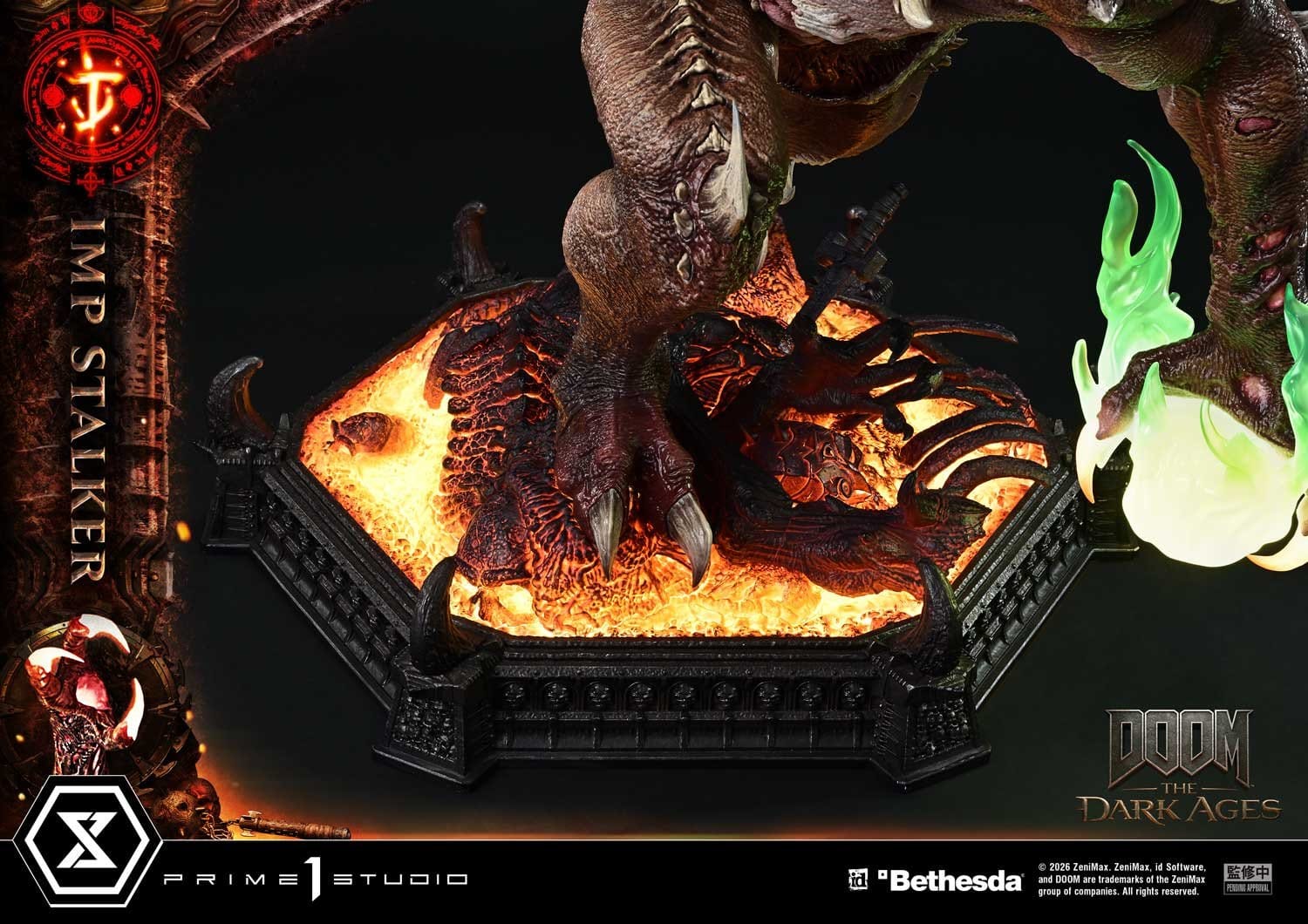 DOOM: The Dark Ages Ultimate Premium Masterline Series Statue 1/4 Imp Stalker 77cm