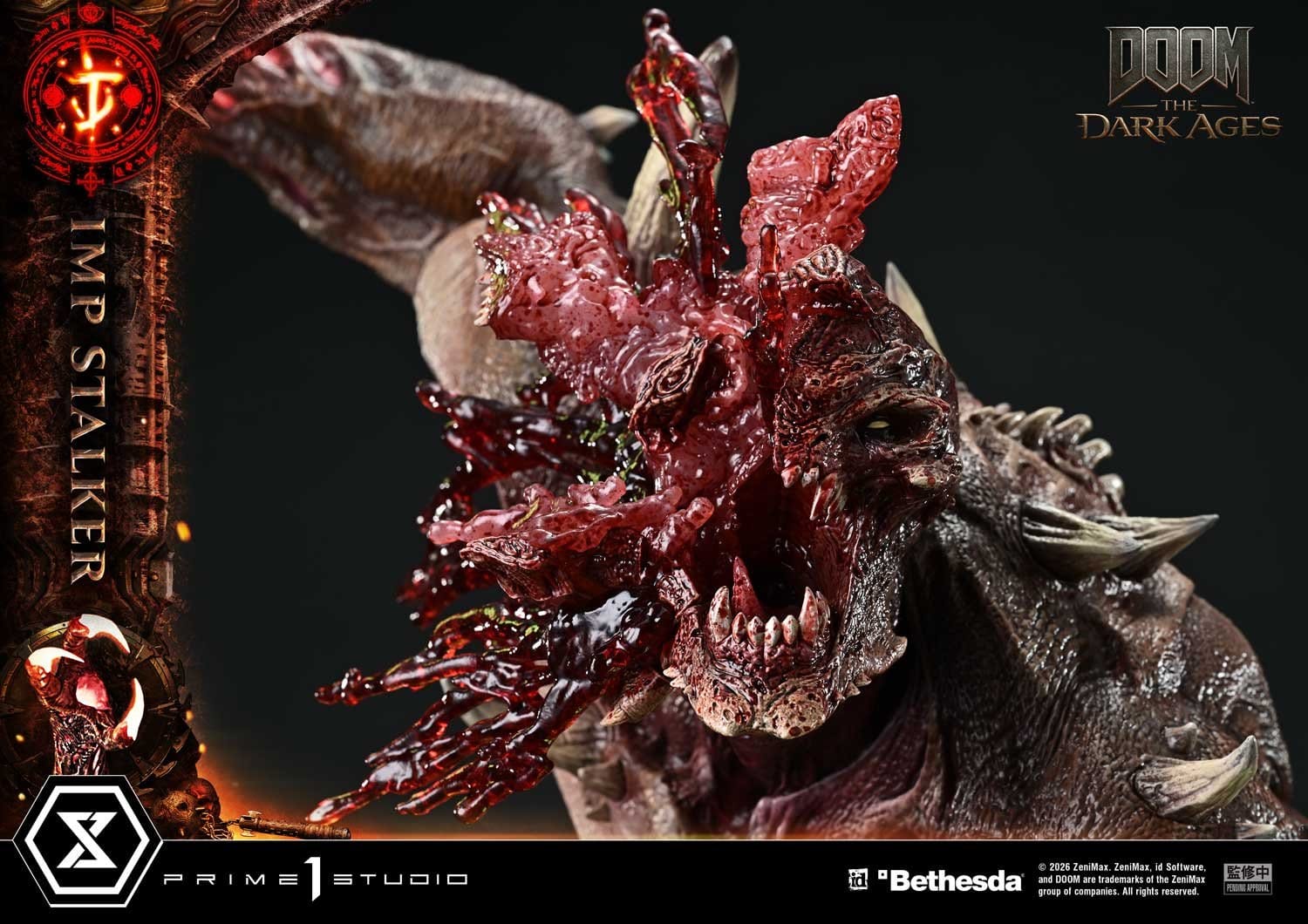DOOM: The Dark Ages Ultimate Premium Masterline Series Statue 1/4 Imp Stalker Bonus Version 77 cm