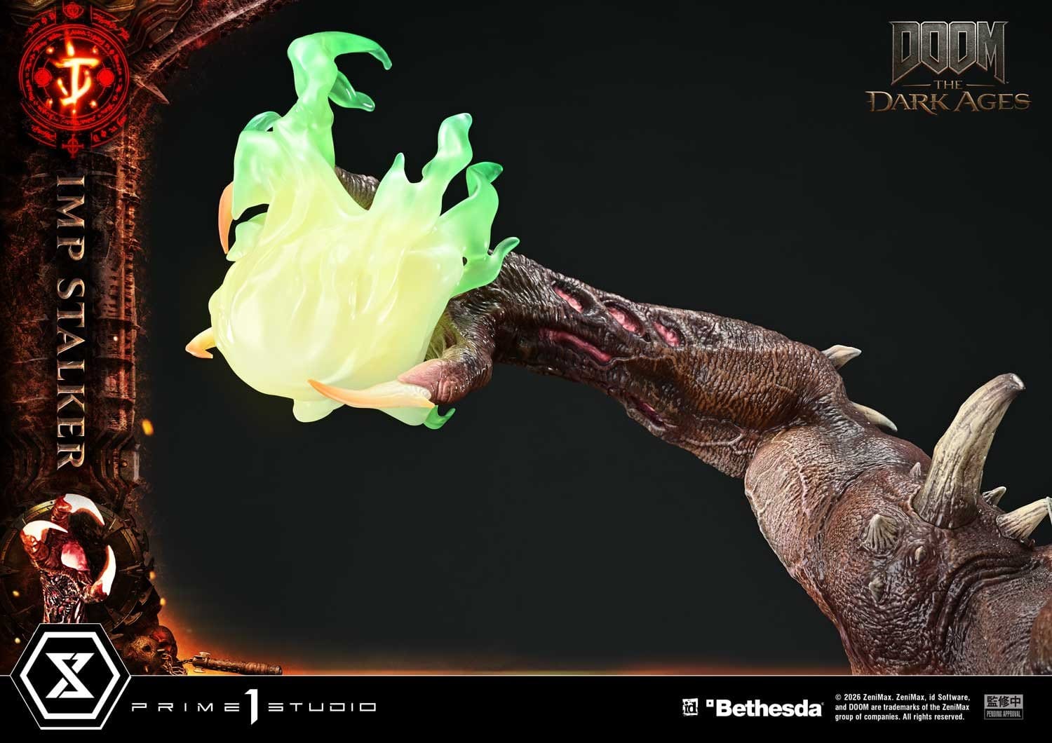 DOOM: The Dark Ages Ultimate Premium Masterline Series Statue 1/4 Imp Stalker Bonus Version 77 cm