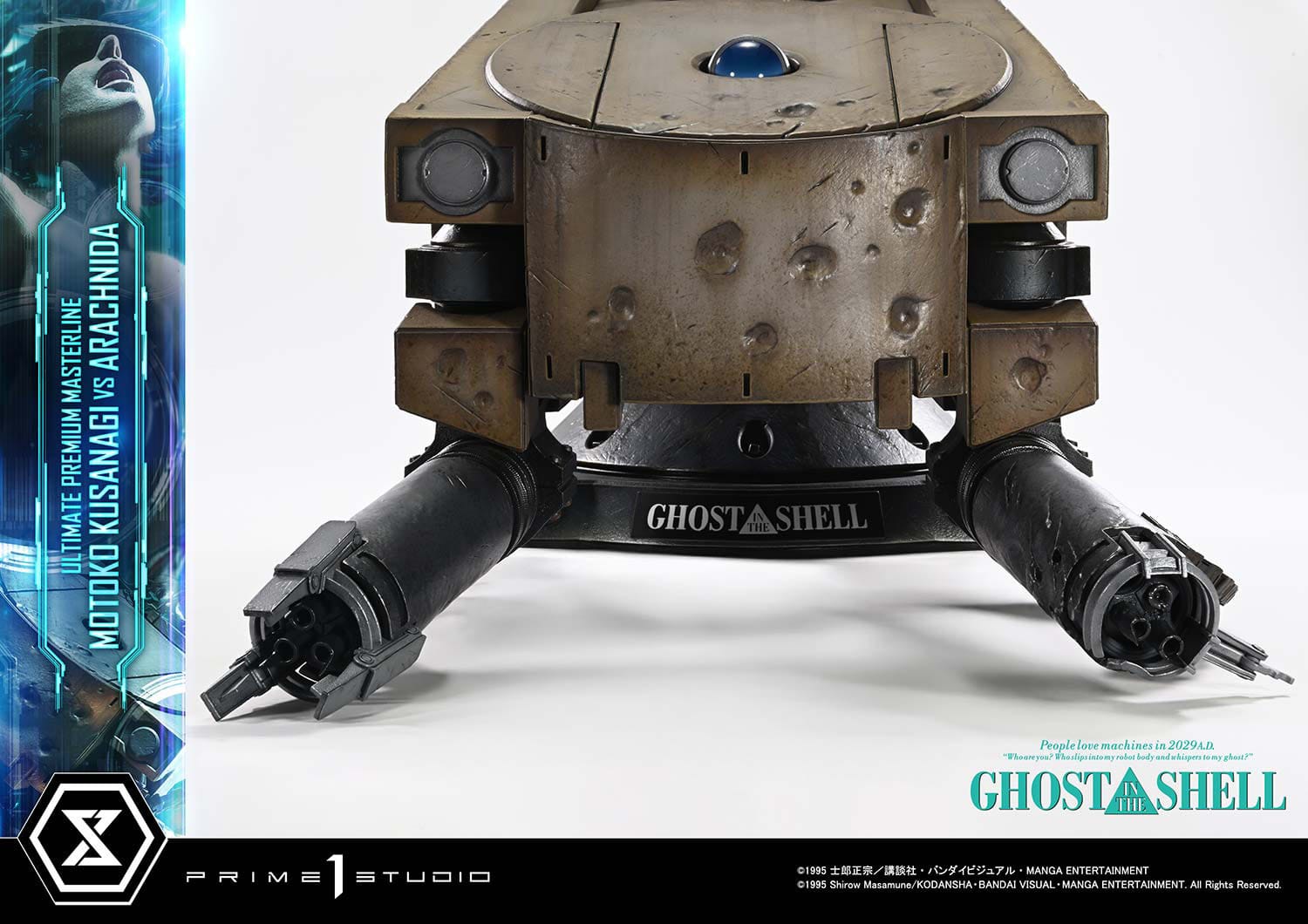 Ghost in the Shell Ultimate Premium Masterline Series Statue 1/4 Motoko Kusanagi vs Arachnida 68cm