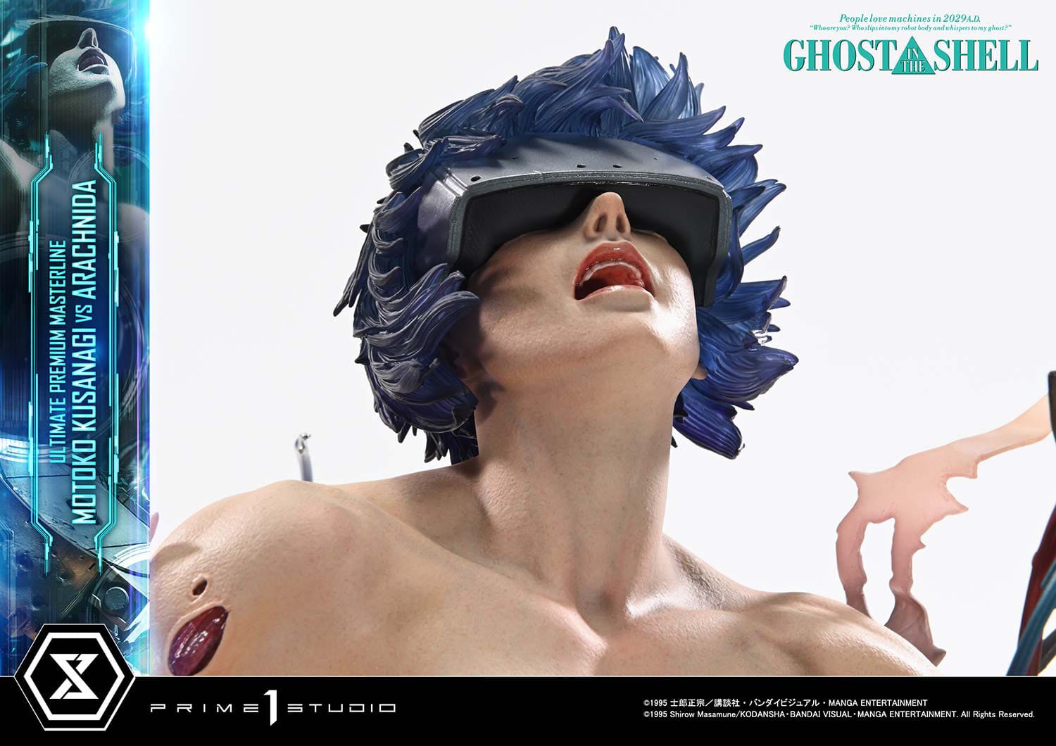 Ghost in the Shell Ultimate Premium Masterline Series Statue 1/4 Motoko Kusanagi vs Arachnida 68cm