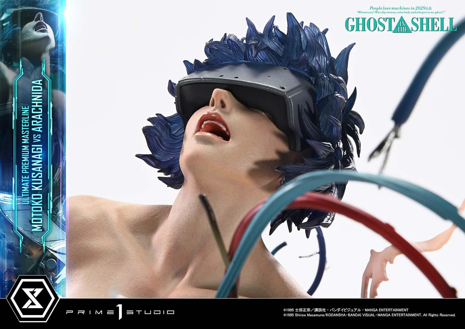 Ghost in the Shell Ultimate Premium Masterline Series Statue 1/4 Motoko Kusanagi vs Arachnida 68cm