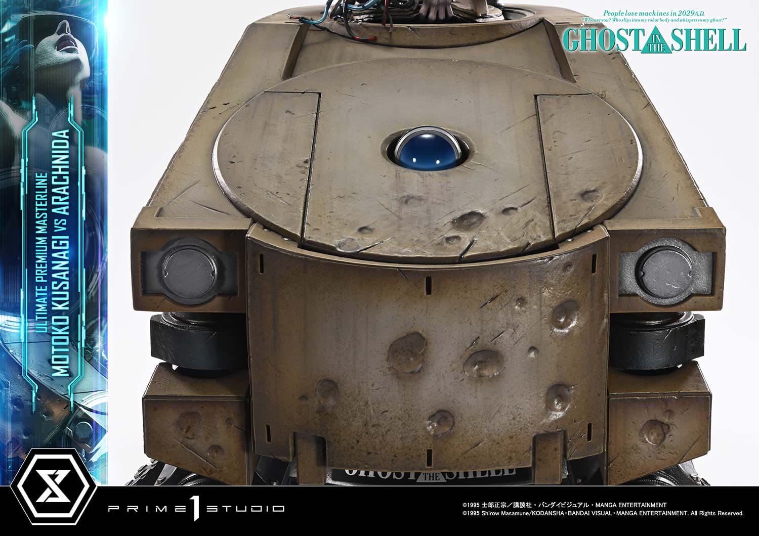 Ghost in the Shell Ultimate Premium Masterline Series Statue 1/4 Motoko Kusanagi vs Arachnida 68cm