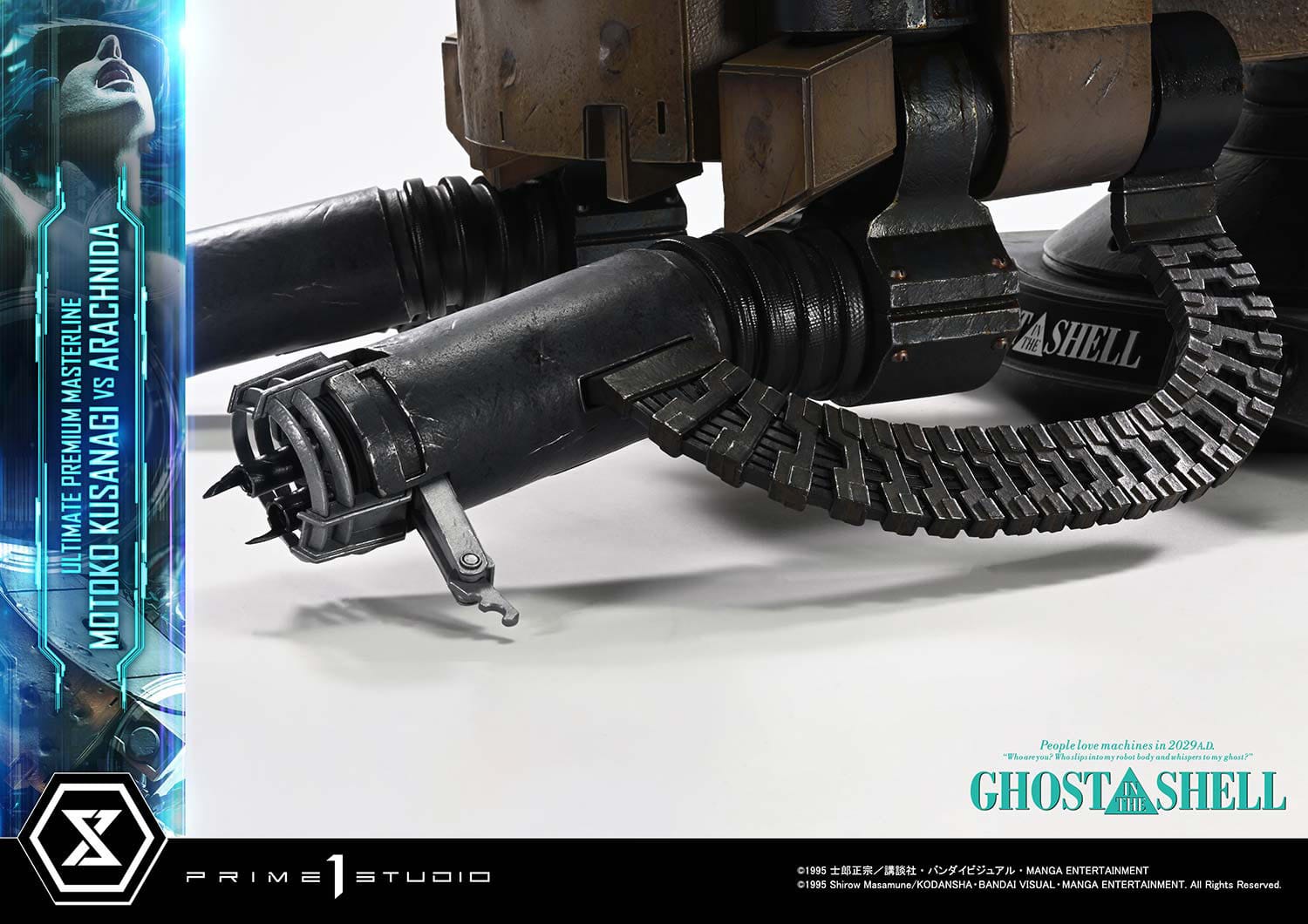 Ghost in the Shell Ultimate Premium Masterline Series Statue 1/4 Motoko Kusanagi vs Arachnida 68cm