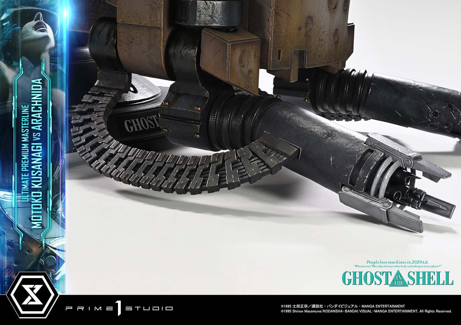 Ghost in the Shell Ultimate Premium Masterline Series Statue 1/4 Motoko Kusanagi vs Arachnida 68cm