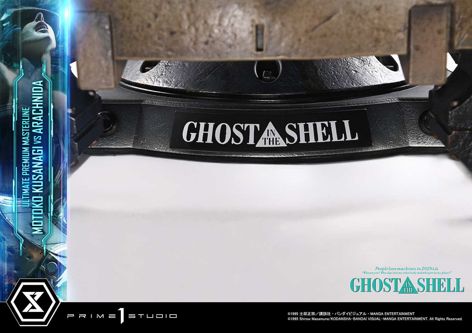 Ghost in the Shell Ultimate Premium Masterline Series Statue 1/4 Motoko Kusanagi vs Arachnida 68cm