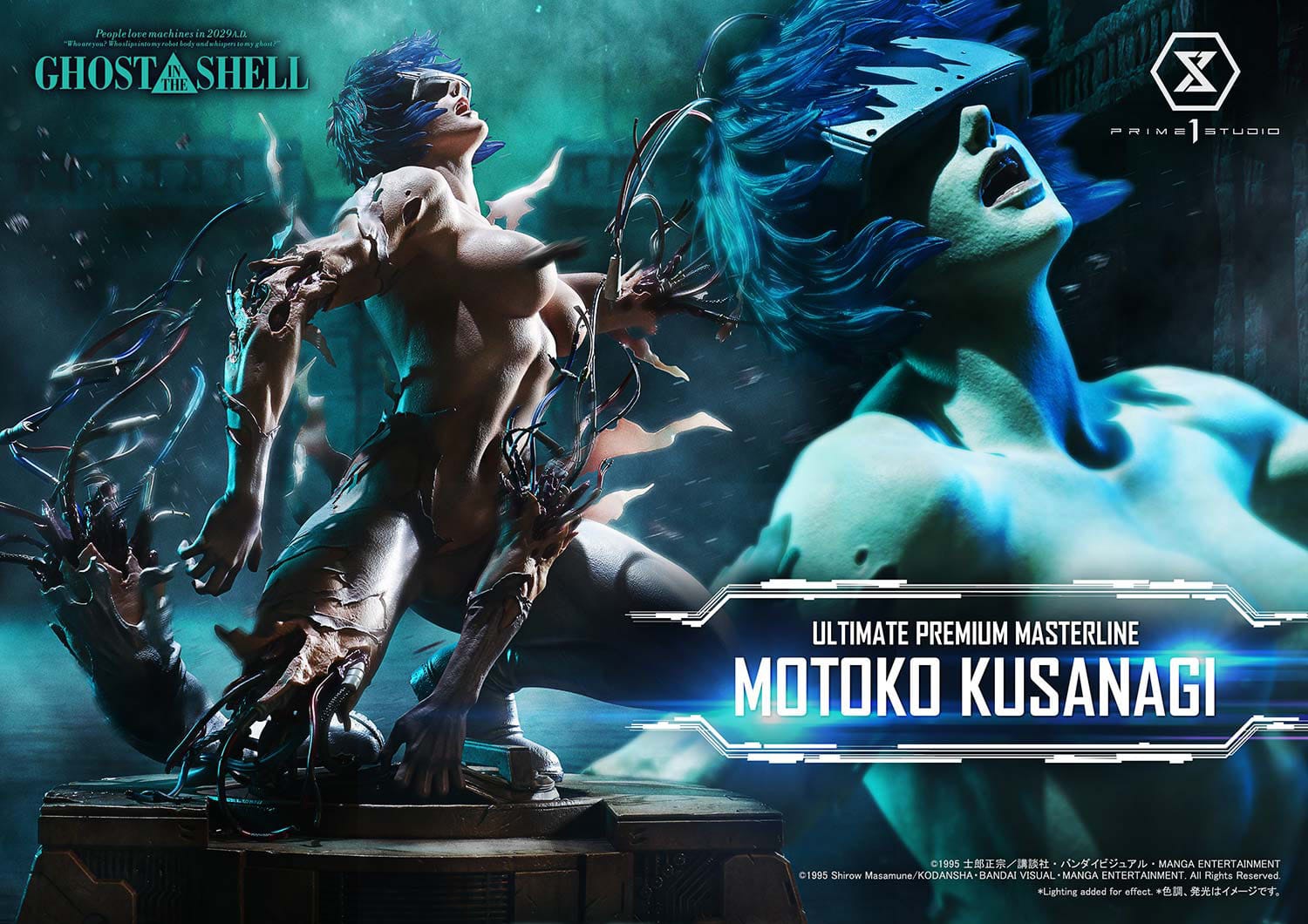 Ghost in the Shell Ultimate Premium Masterline Series Statue 1/4 Motoko Kusanagi 38cm