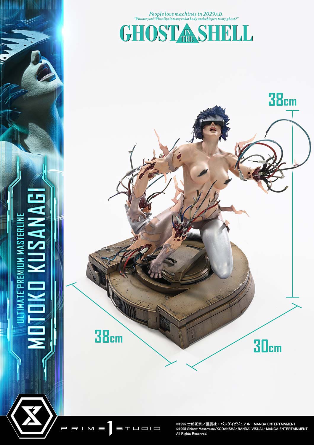 Ghost in the Shell Ultimate Premium Masterline Series Statue 1/4 Motoko Kusanagi 38cm