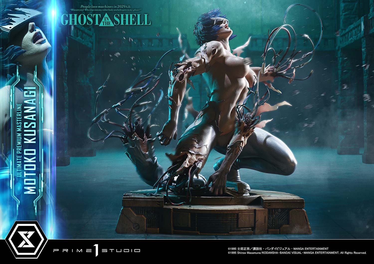 Ghost in the Shell Ultimate Premium Masterline Series Statue 1/4 Motoko Kusanagi 38cm