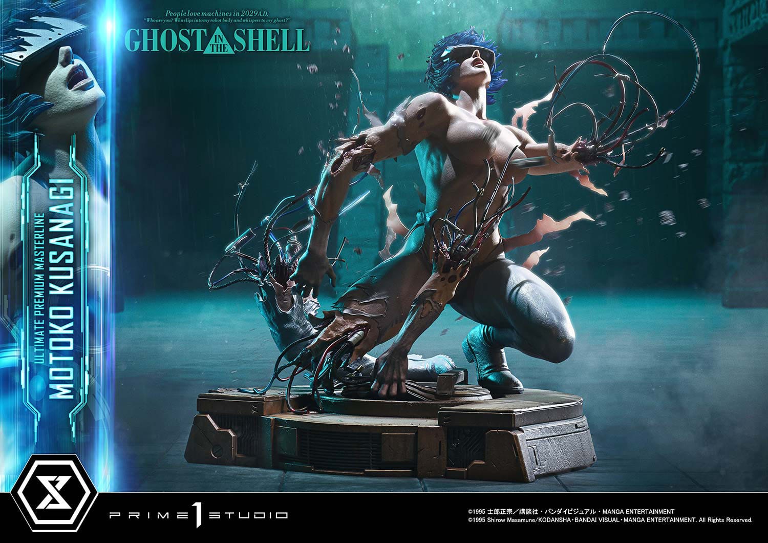 Ghost in the Shell Ultimate Premium Masterline Series Statue 1/4 Motoko Kusanagi 38cm