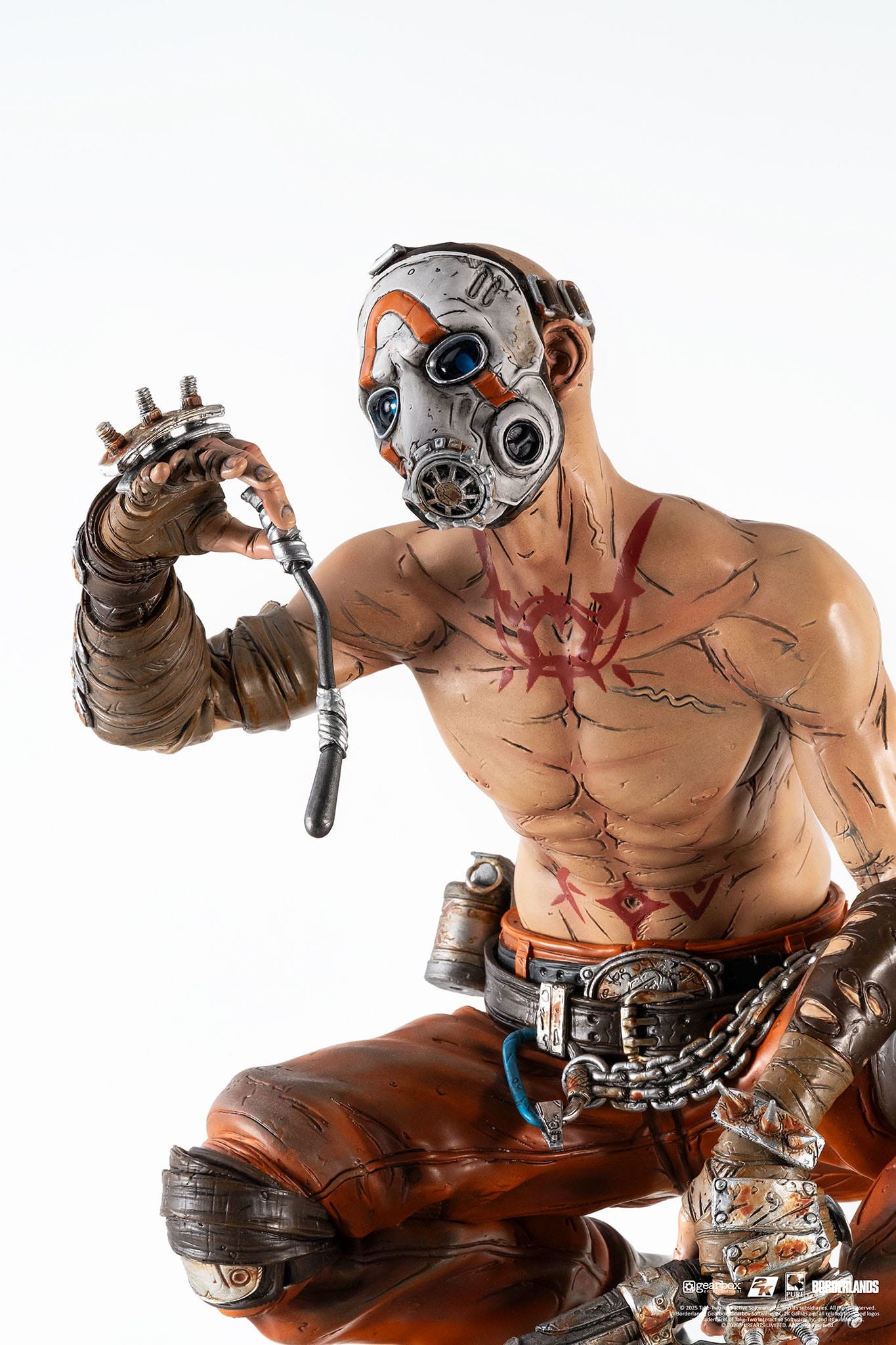 Borderlands 3 Statue 1/6 Psycho & Claptrap Diorama 40cm