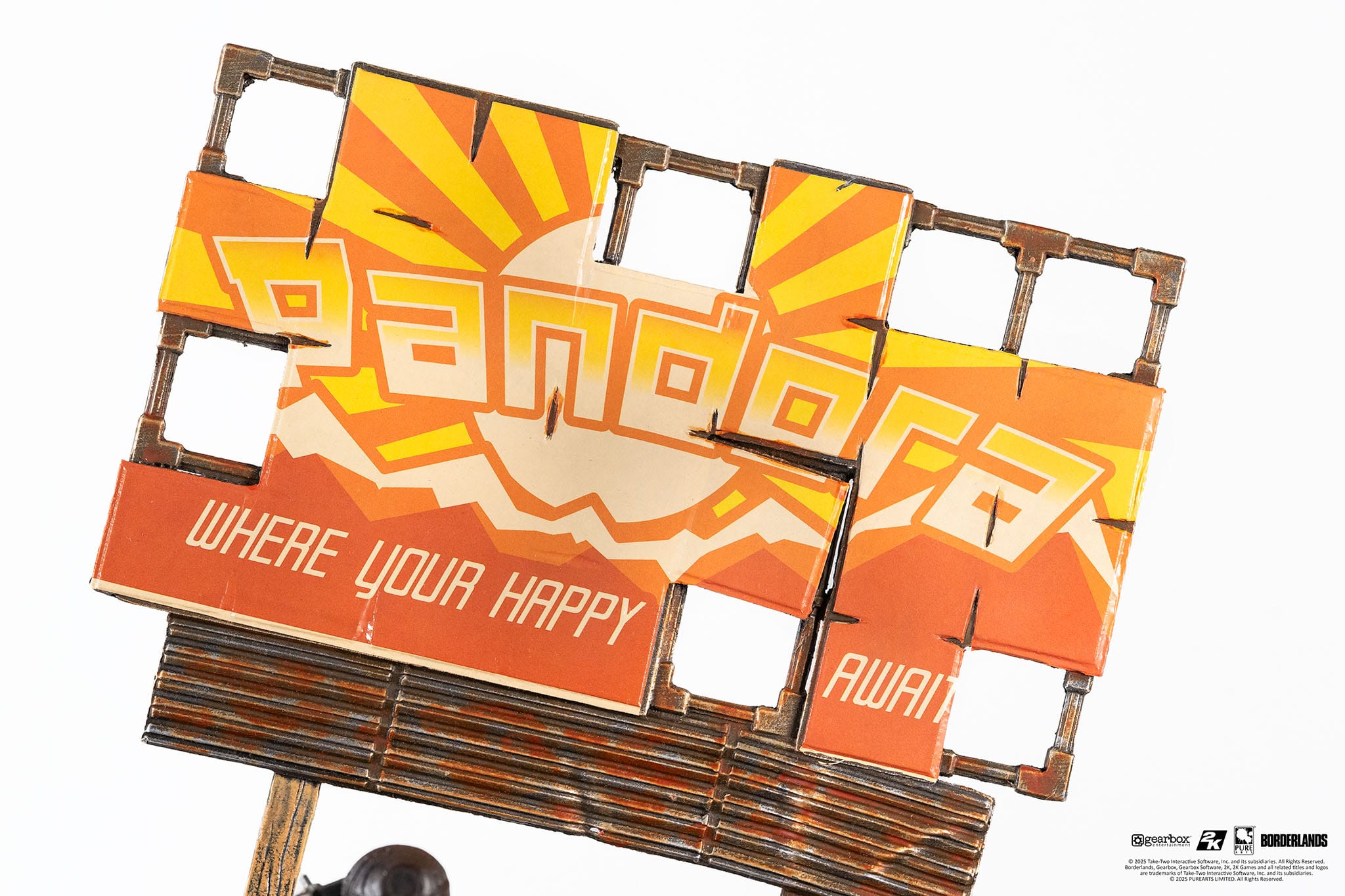 Borderlands 3 Statue 1/6 Psycho & Claptrap Diorama 40cm