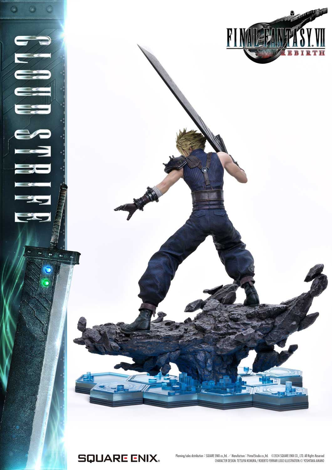 Final Fantasy VII Rebirth Statue 1/4 Cloud Strife 68cm